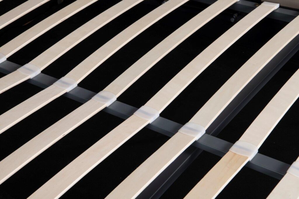 Ariana Ottoman Storage Taupe PU Bed Frame