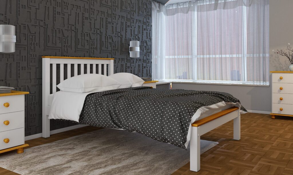 Cambridge Bed Frame Wooden - Strong For Adults and Children.