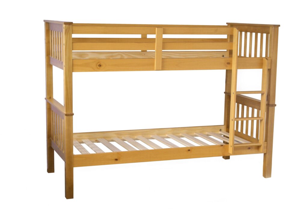 Mission Honey Wooden Bunk Bed