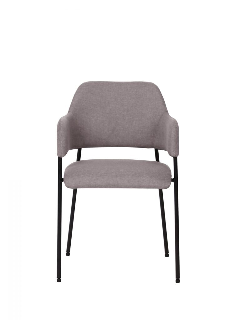 Brent Chair Fabric Grey