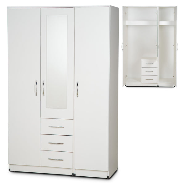 3 Door Combi Wardrobe