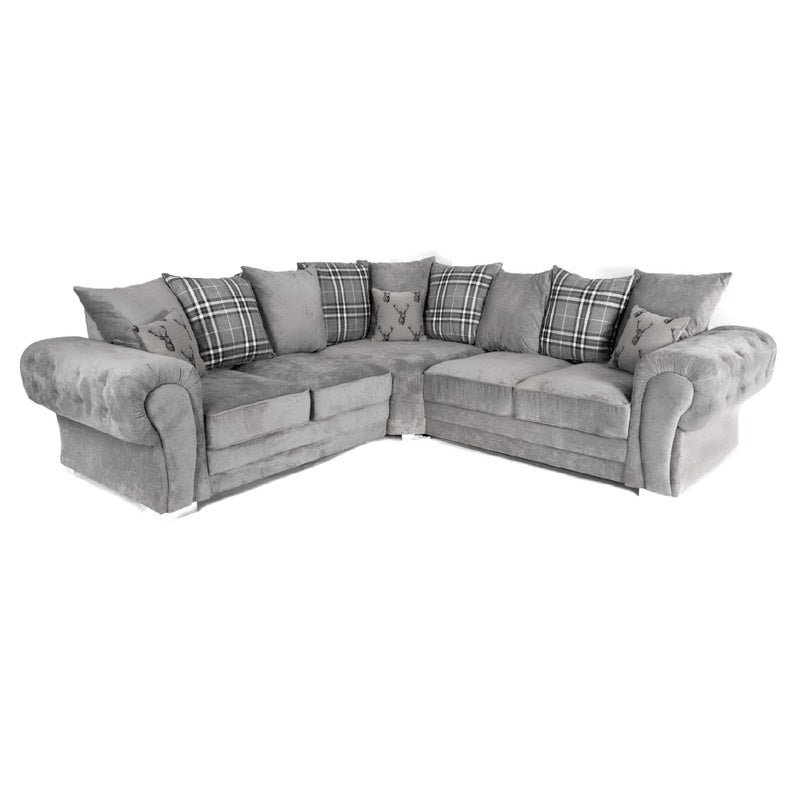 VENEZIA CORNER SCATTER BACK CUSHIONS – GREY