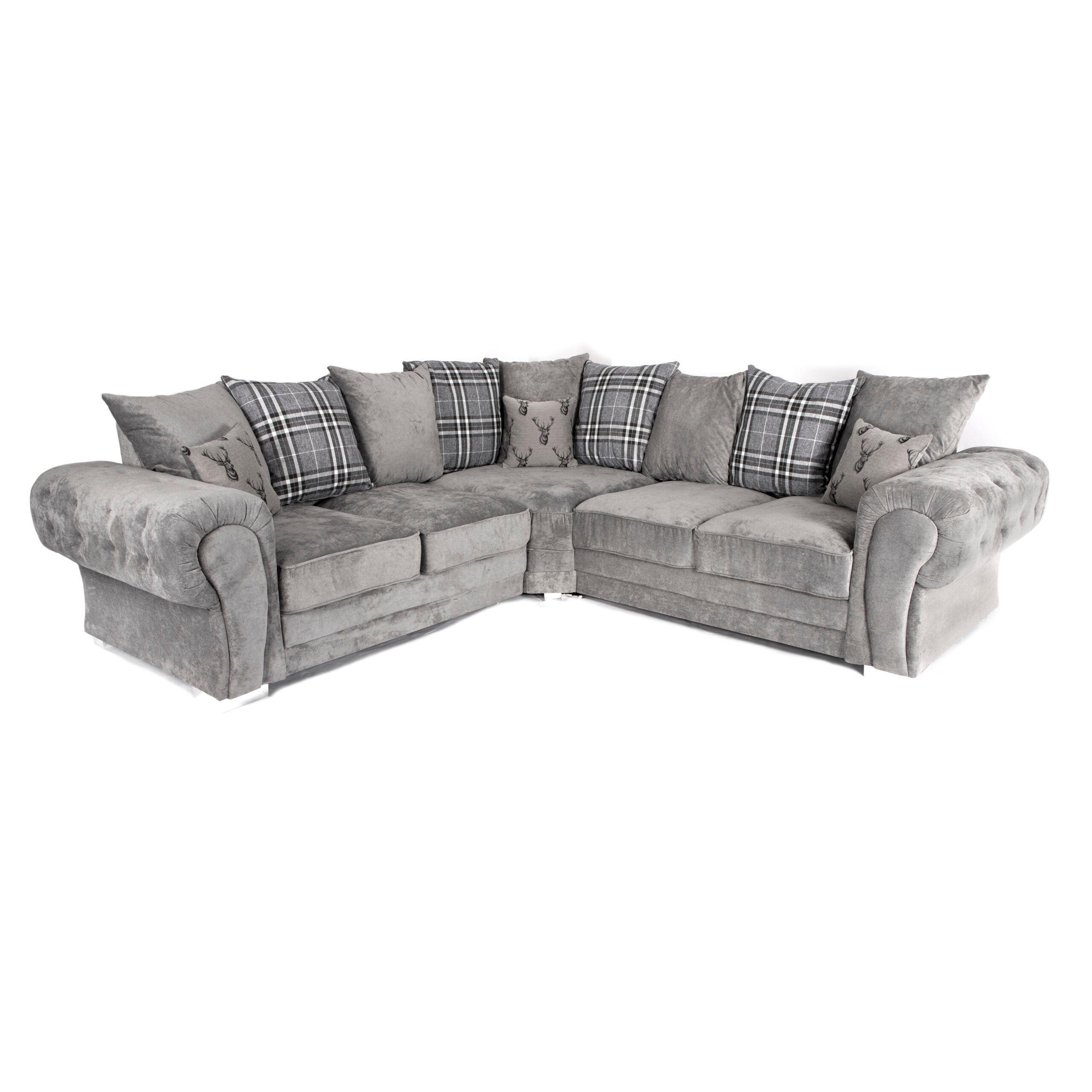 VENEZIA 3+2 SCATTER CUSHIONS – GREY