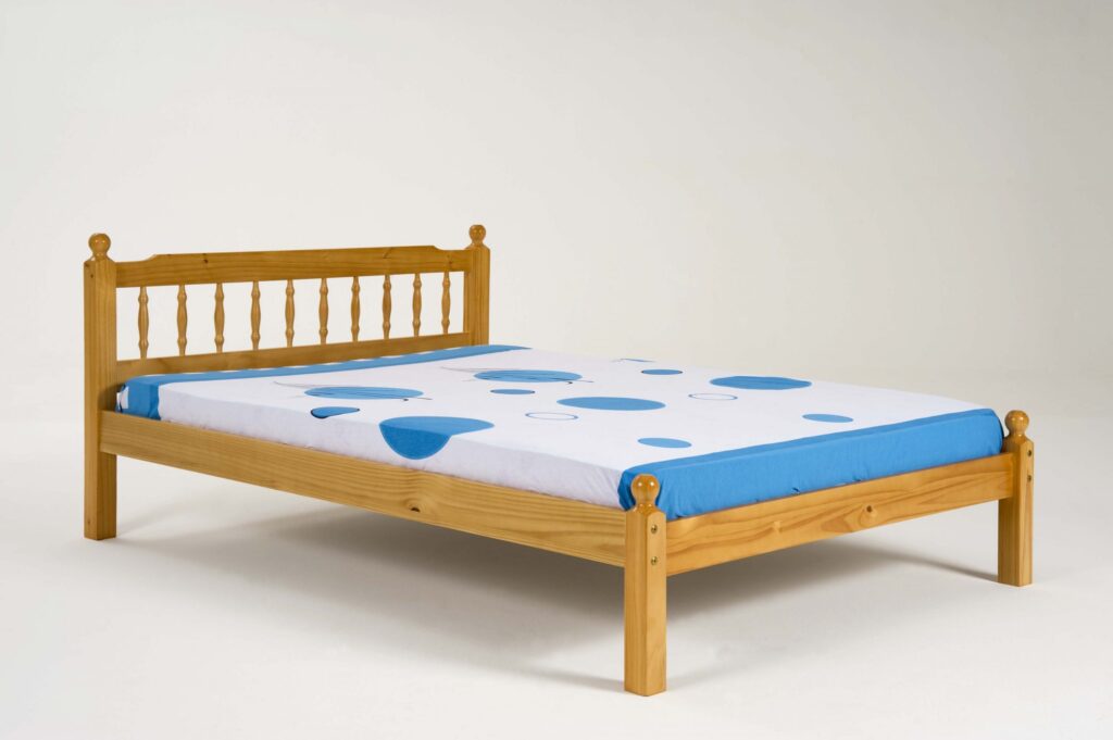 Pamela Pine Bed Frame - Pine Wooden