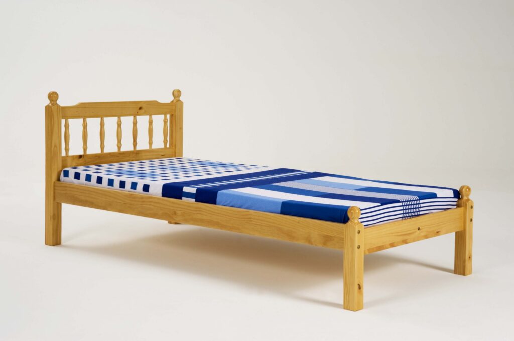 Pamela Pine Bed Frame - Pine Wooden