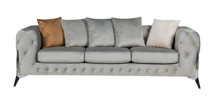 MATRIX 3+2 FABRIC PLUSH VELVET – GREY