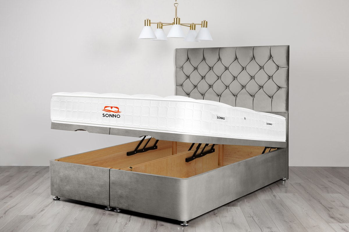 Diamond Chesterfield Ottoman Divan Bed