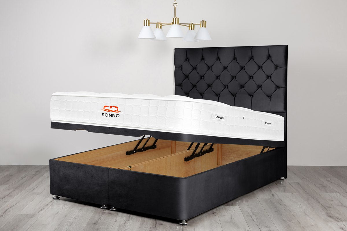 Diamond Chesterfield Ottoman Divan Bed