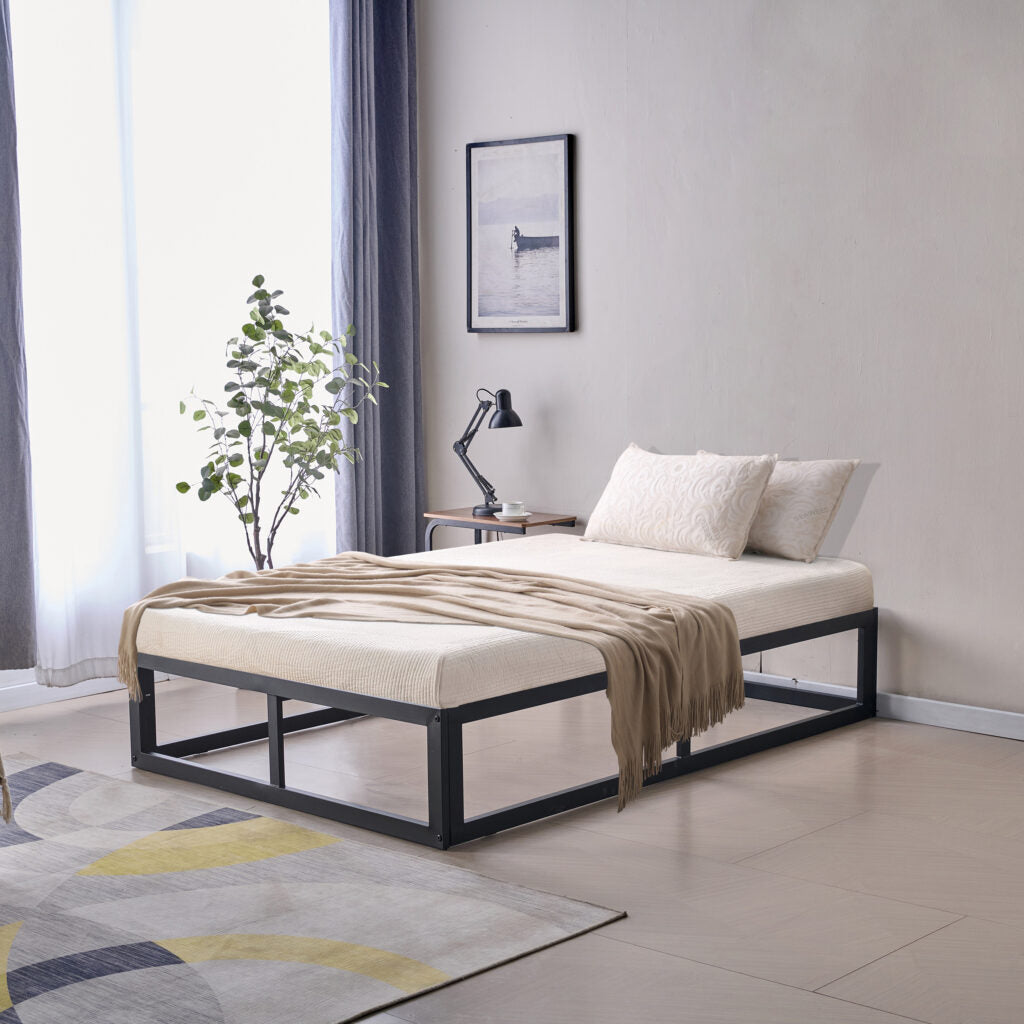 Kingston Black Metal Bed