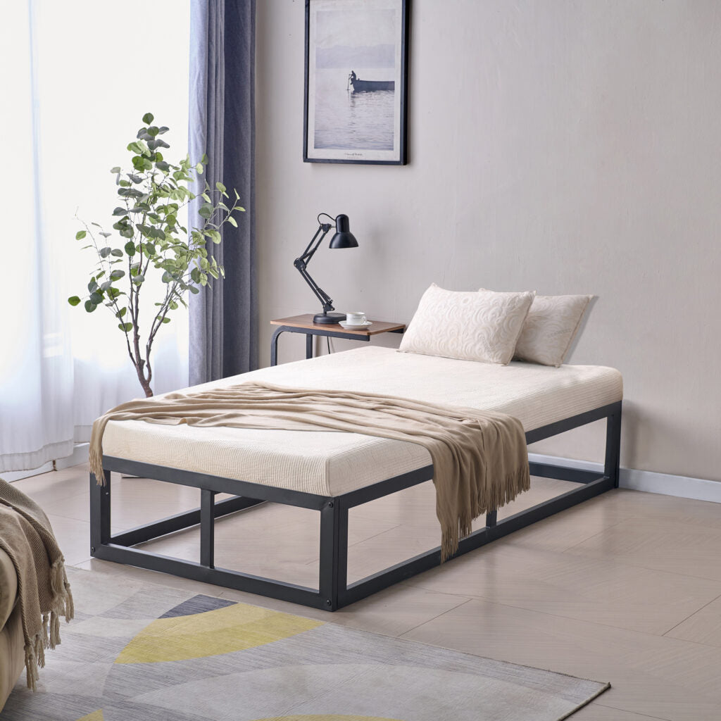 Kingston Black Metal Bed