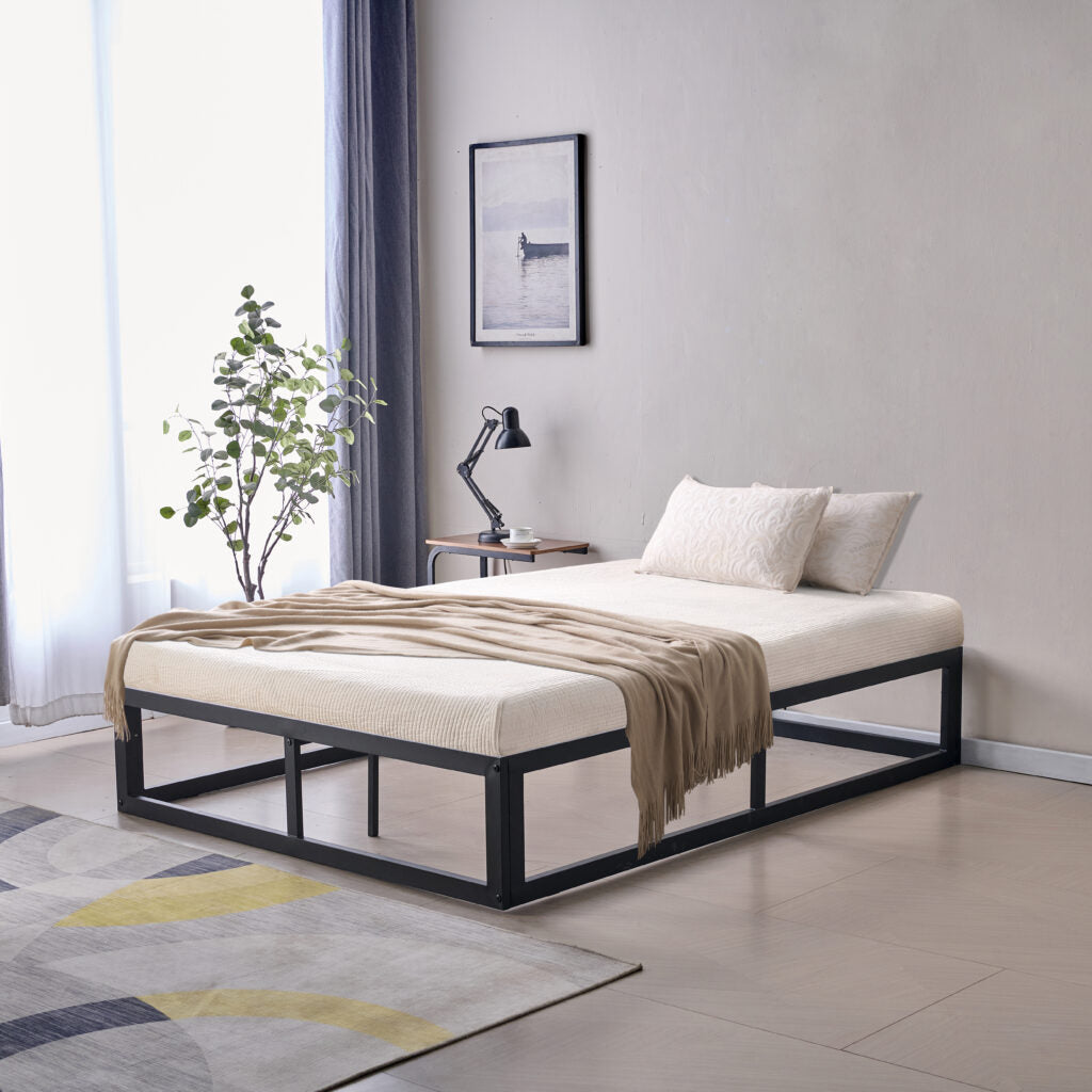 Kingston Black Metal Bed