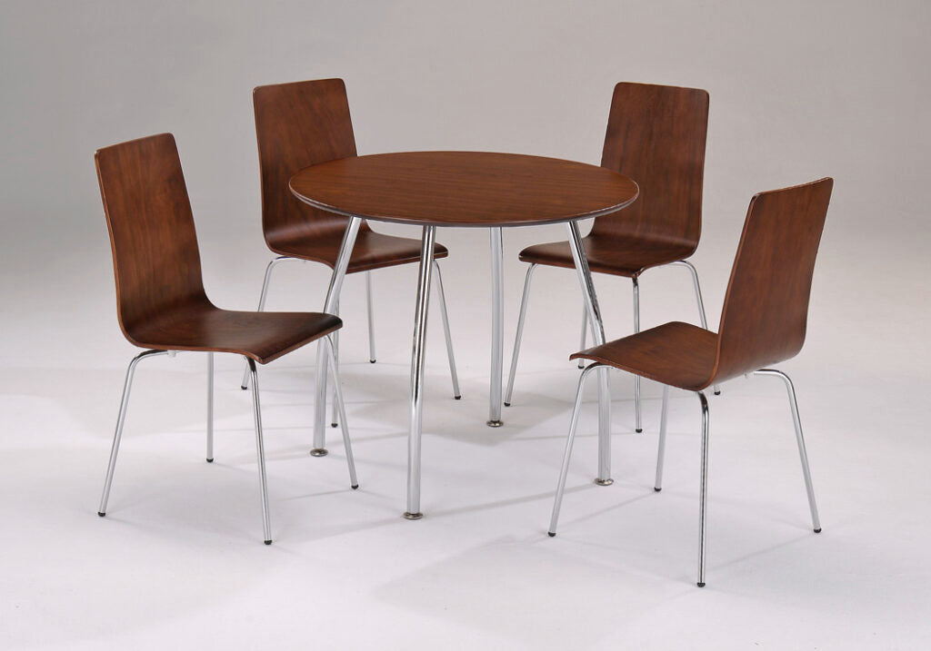 Walnut Round Set