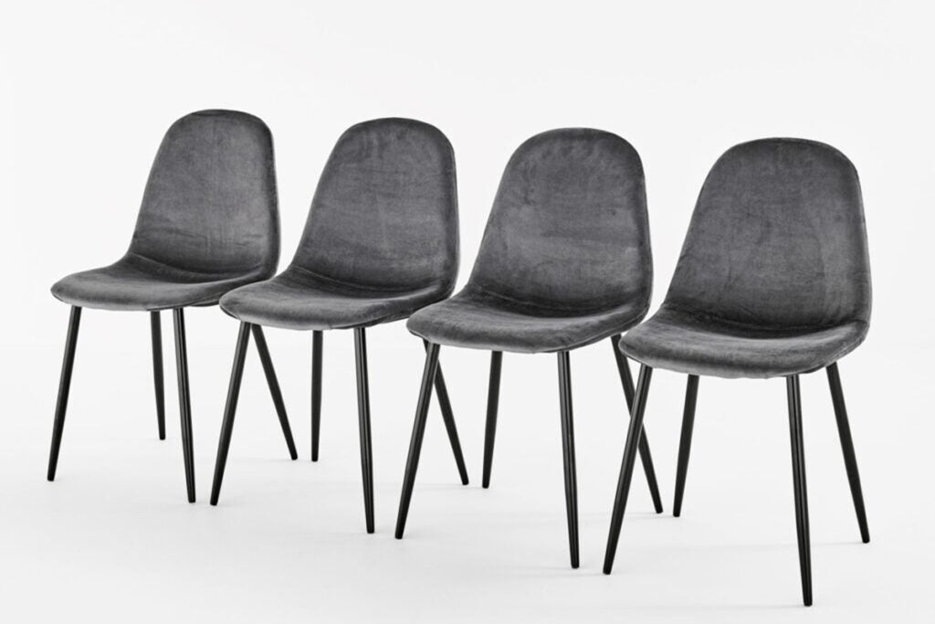 Barcelona Velvet Dining Chair