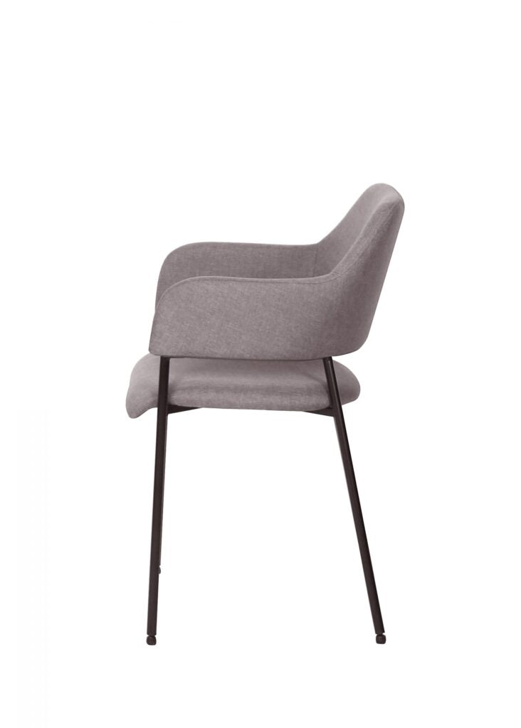 Brent Chair Fabric Grey