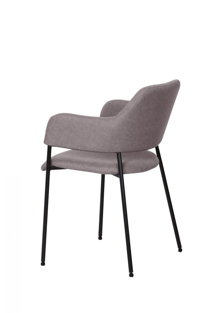 Brent Chair Fabric Grey