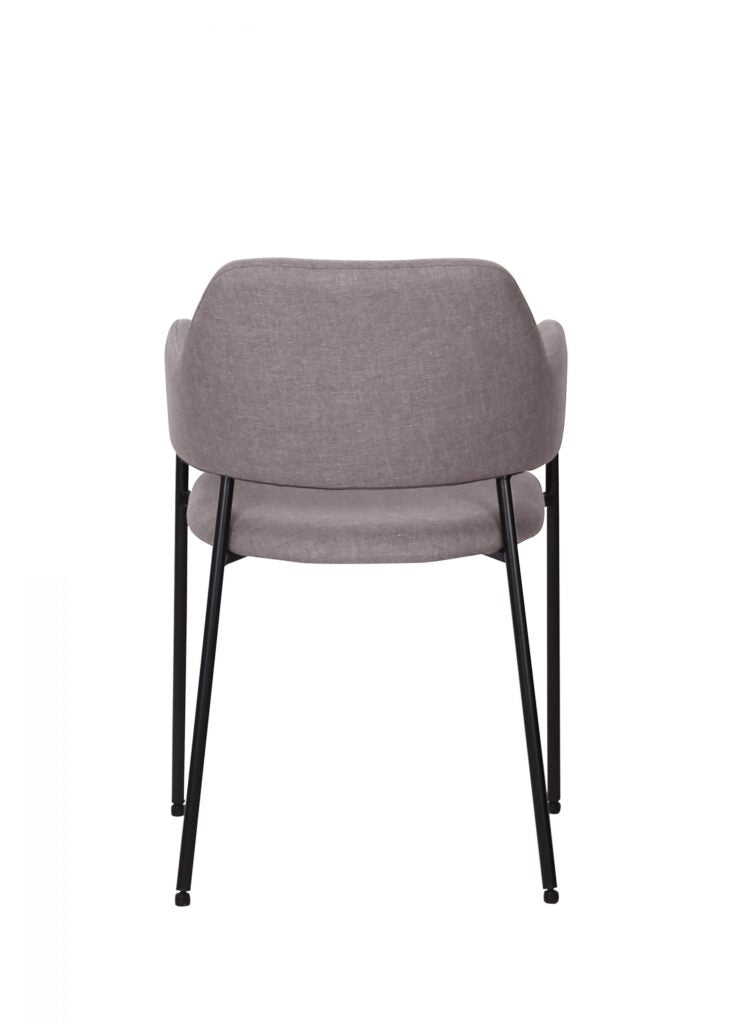 Brent Chair Fabric Grey