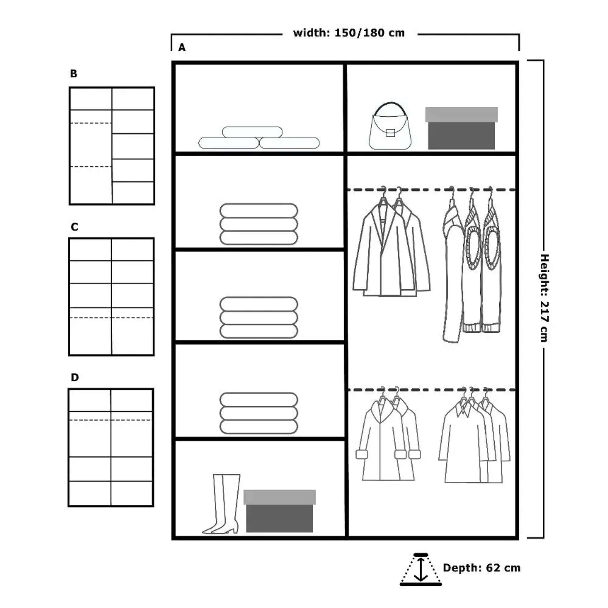 Jamaika Sliding Wardrobe