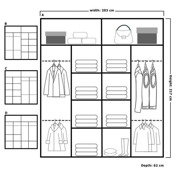 Royal Sliding Wardrobe