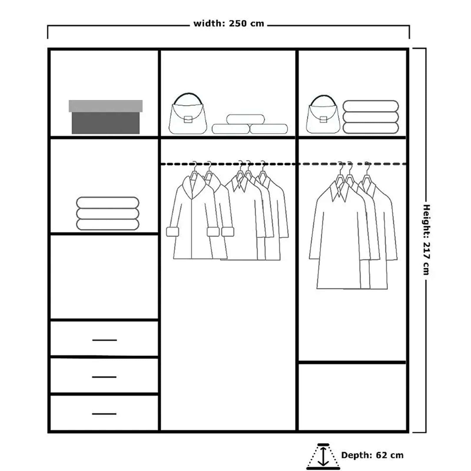 Royal Sliding Wardrobe