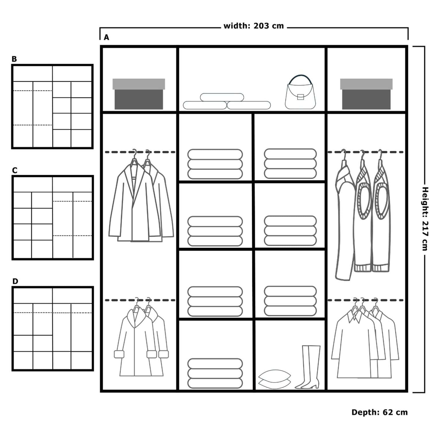 Lisbon Sliding Wardrobe