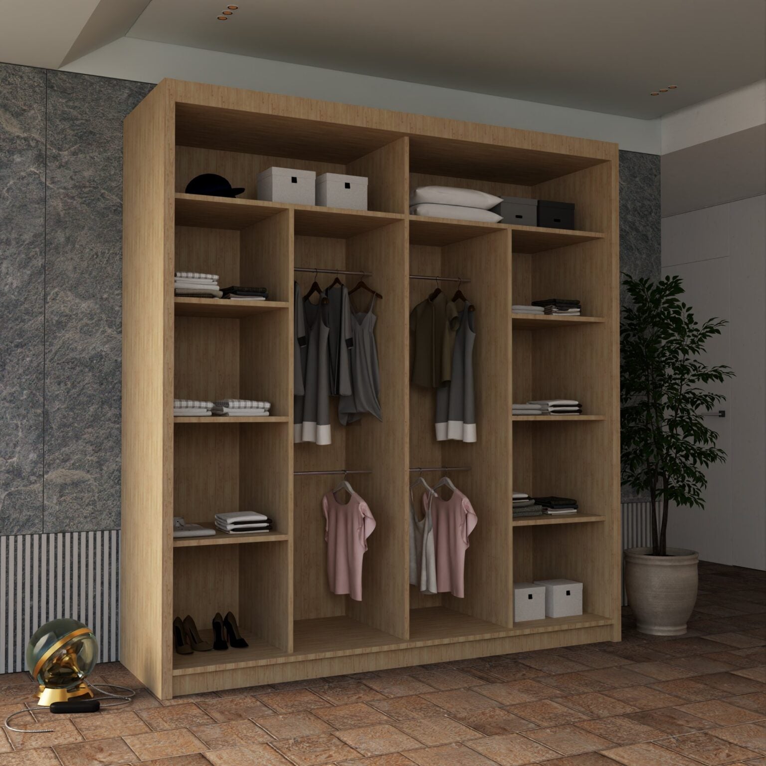 Batumi Sliding Wardrobe