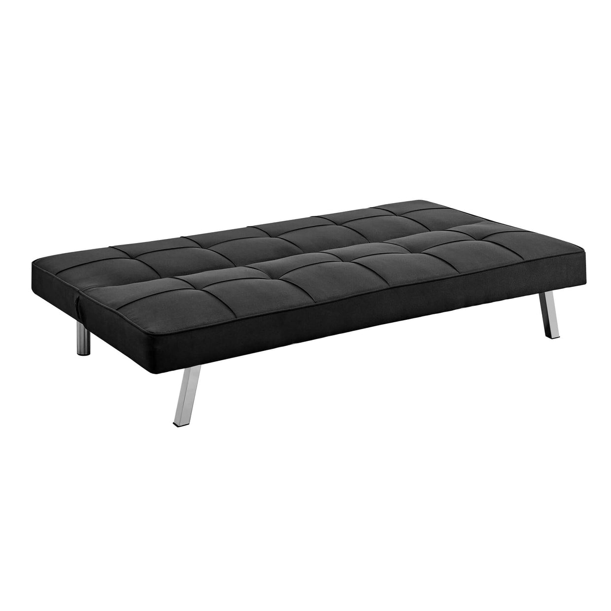 Black Sofa Bed 3 Seater Click Clack - Britney