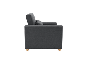 Dahlia Grey 2-Seater Pull Out Sofa Bed - Convertible Sleeper Sofa