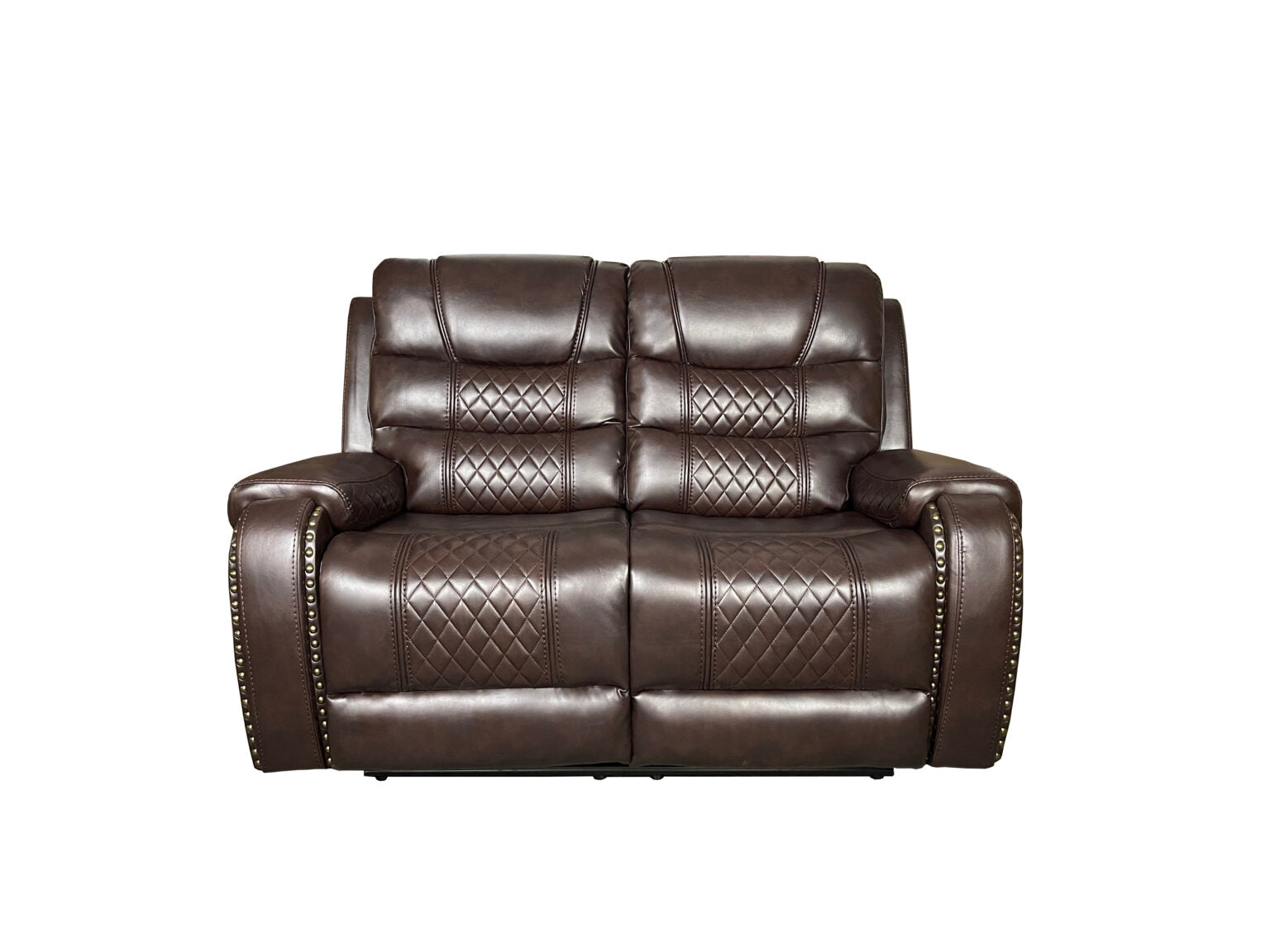 Alaska 3+2 Recliner Leather Aire Sofa Set – Black, Brown, and Grey