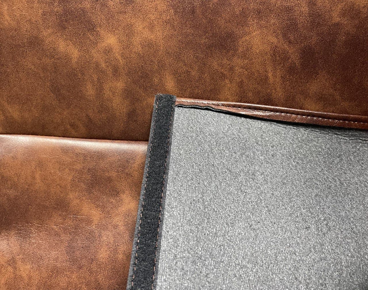 PARIS 3+2 RECLINER LEATHER AIRE SOFA – BROWN