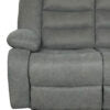 ROMA 3+2 RECLINER FABRIC SOFA – GREY