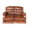 ROMA 3+2 RECLINER LEATHER AIRE SOFA – BROWN