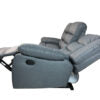 VALENCIA 3+2 RECLINER FABRIC SOFA – GREY