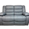 VALENCIA 3+2 RECLINER FABRIC SOFA – GREY