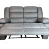VALENCIA 3+2 RECLINER FABRIC SOFA – GREY