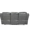 VENICE 3+2 RECLINER LEATHER AIRE SOFA – GREY