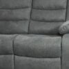 ROMA CORNER RECLINER FABRIC WITH CUPHOLDER – GREY