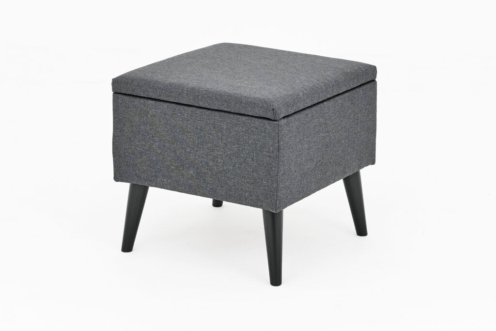 Chic Grey Fabric Sofa Set