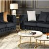 MATRIX 3+2 FABRIC PLUSH VELVET – BALCK
