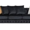 MATRIX 3+2 FABRIC PLUSH VELVET – BALCK