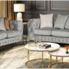 MATRIX 3+2 FABRIC PLUSH VELVET – GREY