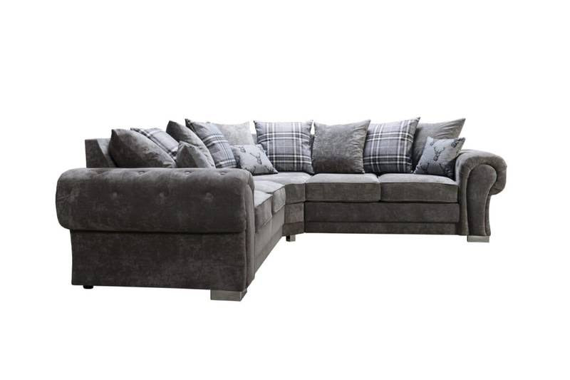VENEZIA CORNER SCATTER BACK CUSHIONS – GREY