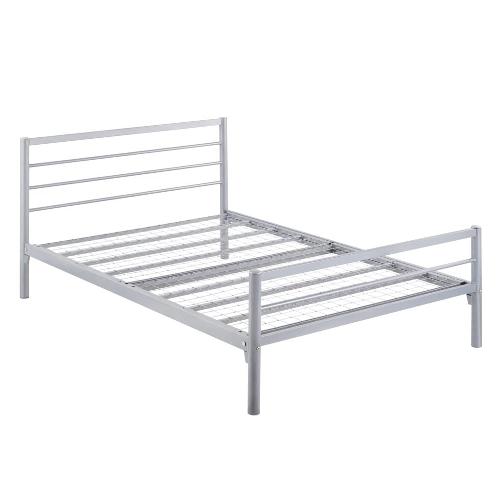 Milano Metal Bed - Reinforced Strong Mesh Base - Best Seller