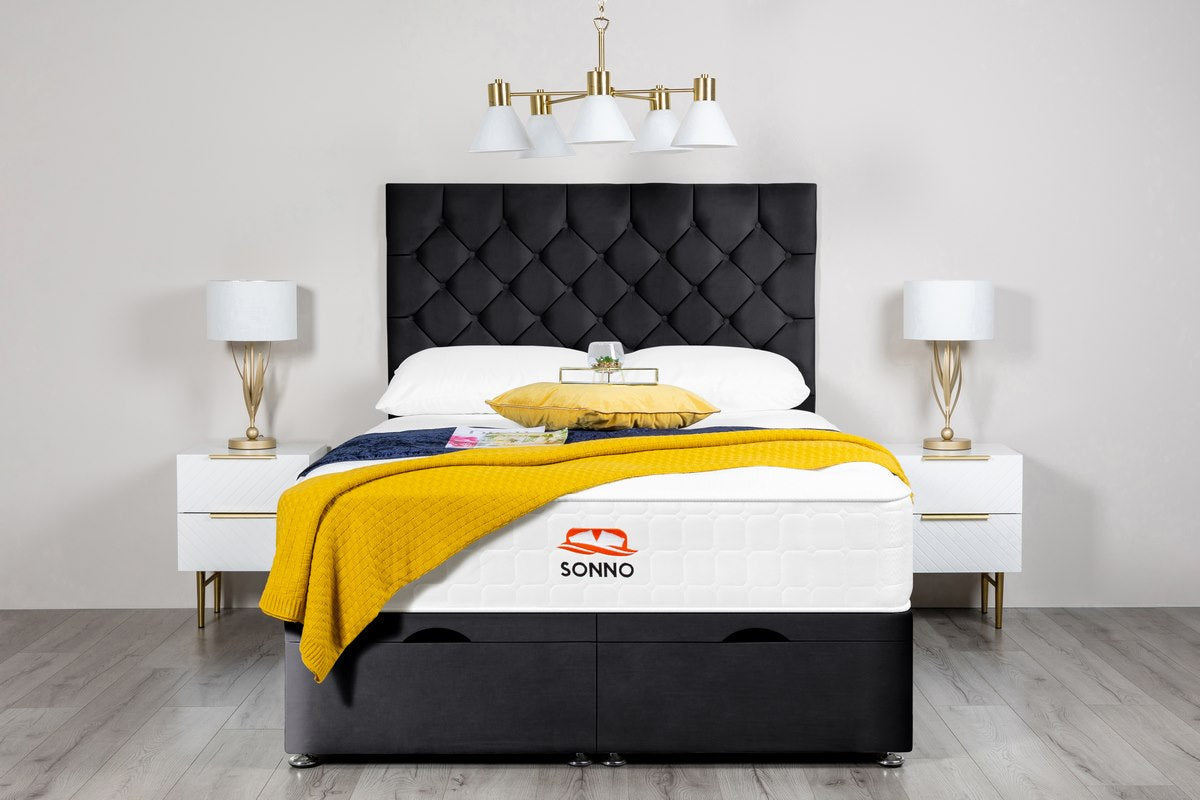 Diamond Chesterfield Ottoman Divan Bed