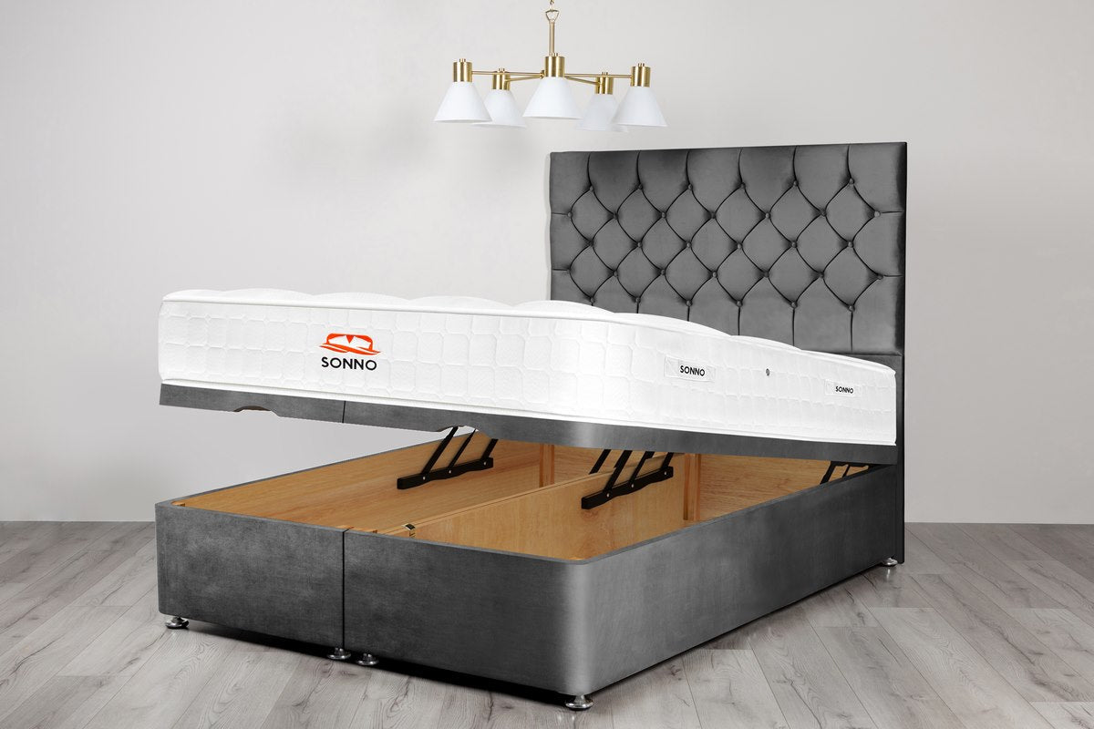 Diamond Chesterfield Ottoman Divan Bed