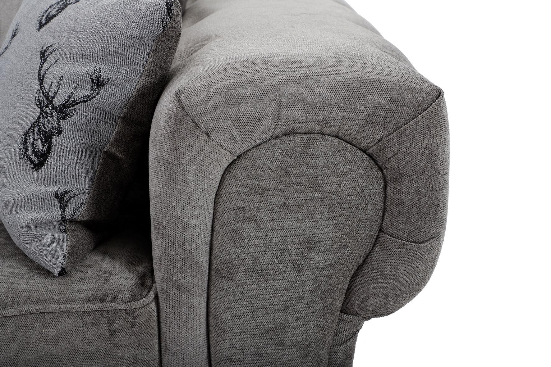 VENEZIA CORNER FULL BACK CUSHIONS – GREY